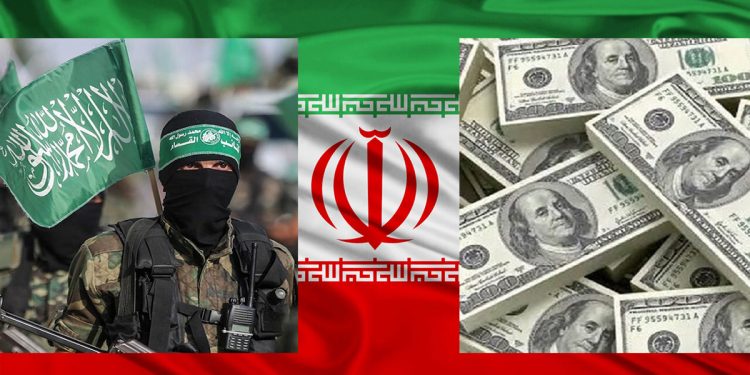 دریافت ٢٢ میلیون دلار از جمهوری اسلامی ایران از سوی حماس