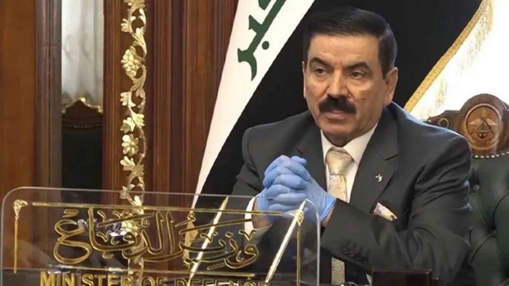وزیر دفاع عراق: بە هیچ جریانی اجازە نخواهیم داد کە کشور را بە جنگ داخلی بکشانند